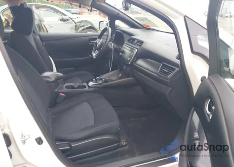 2018 Nissan Leaf Sv z USA, uszkodzony, nr VIN 1N4AZ1CP5JC303483